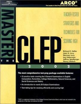 Paperback Master the CLEP 2002 Book
