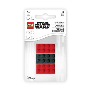 Toy Lego Star Wars 3 Pack Brick Erasers Book
