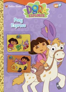 Paperback Pony Express [With Magnets] Book