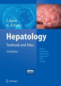 Paperback Hepatology: Textbook and Atlas Book