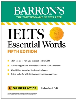 Paperback Ielts Essential Words with Online Audio, Fifth Edition Book