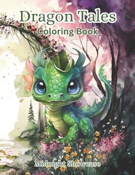 Paperback Dragon Tales A Coloring Book Adventure Book