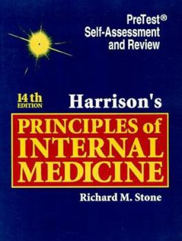 Paperback Harrison's Principles of Internal Medicine: Pretest Self-Assessment and Review Book