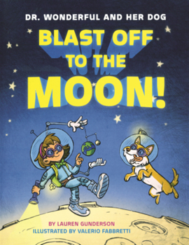 Library Binding Blast Off to the Moon! Book