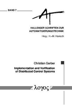 Paperback Implementation and Verification of Distributed Control Systems Book