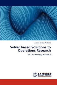 Paperback Solver Based Solutions to Operations Research Book
