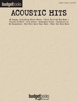 Paperback Acoustic Hits: Budget Books Book