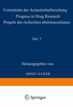 Paperback Fortschritte Der Arzneimittelforschung / Progress in Drug Research / Progrès Des Recherches Pharmaceutiques Book