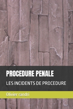 Paperback Procedure Penale: Les Incidents de Procedure [French] Book