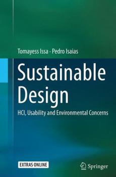 Paperback Sustainable Design: Hci, Usability and Environmental Concerns Book