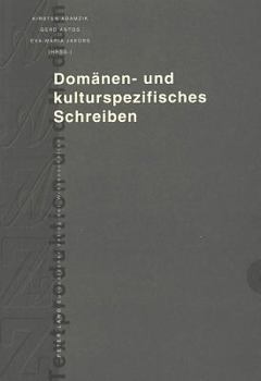 Paperback Domaenen- Und Kulturspezifisches Schreiben [German] Book