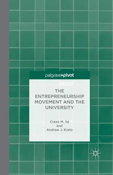 Paperback The Entrepreneurship Movement and the University Book