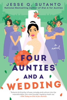 Paperback Four Aunties and a Wedding Book