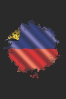 LICHTENSTEIN NOTEBOOK: Lichtenstein Notebook | college book | diary | journal | booklet | memo | composition book | 120 sheets - Dot Grid paper 6x9 inch