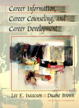 Hardcover Career Information, Career Counseling, and Career Development Book