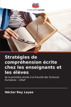 Paperback Stratégies de compréhension écrite chez les enseignants et les élèves [French] Book