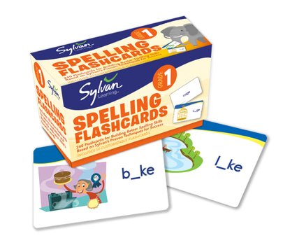 Paperback First Grade Spelling Flashcards Book