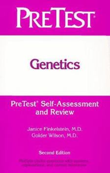Paperback Genetics: Pretest Self-Assessment and Review (Pretest Basic Science) Book