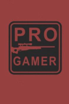 Paperback Pro Gamer: Notebook Gamer Planer Notizbuch kariert squared Gaming Journal 6x9 karo Book