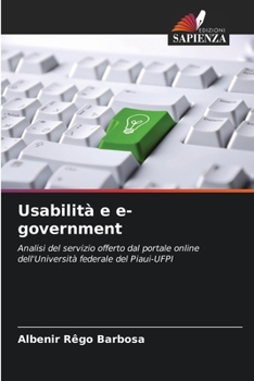 Paperback Usabilità e e-government [Italian] Book