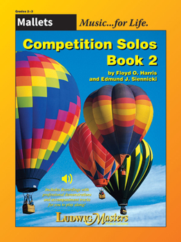 Paperback Competition Solos, Bk 2 Mallet Percussion: Book & CD Book