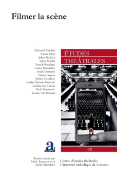 Paperback Filmer la scène [French] Book
