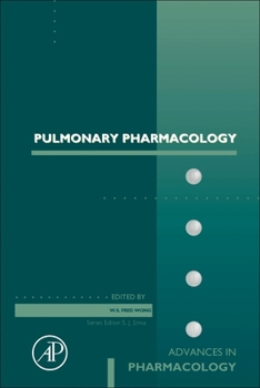 Hardcover Pulmonary Pharmacology: Volume 98 Book