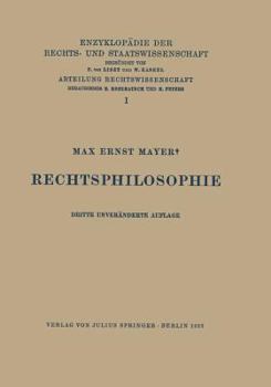 Paperback Rechtsphilosophie [German] Book