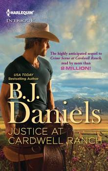 Mass Market Paperback Justice at Cardwell Ranch Book