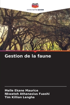 Paperback Gestion de la faune [French] Book