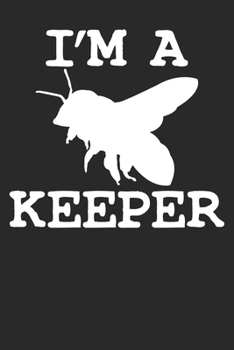 Paperback Gift Notebook: Beekeeping 6x9 Dot Grid 120 Pages Book