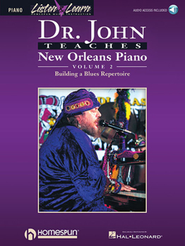 Paperback Dr. John Teaches New Orleans Piano - Volume 2 Book