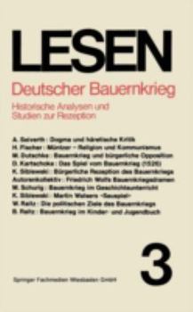 Paperback Deutscher Bauernkrieg: Historische Analysen Und Studien Zur Rezeption [German] Book
