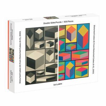 Galison MoMA Sol Lewitt 500 Piece 2-Sided Puzzle