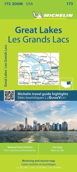 Loose Leaf Michelin Great Lakes Map Book