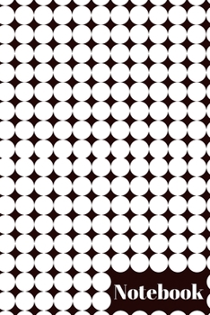 Paperback Notebook (6x9inch with 108-wide lined pages): Polka Dot Notebook for Polka Dot Lovers; Dotty Notebook; Pattern Notebook; 6x9inch Notebook with 108-wid Book