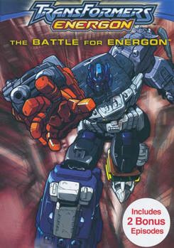DVD Transformers Energon: The Battle for Energon Book