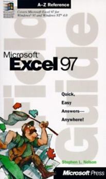 Paperback Microsoft Excel 97 Field Guide Book