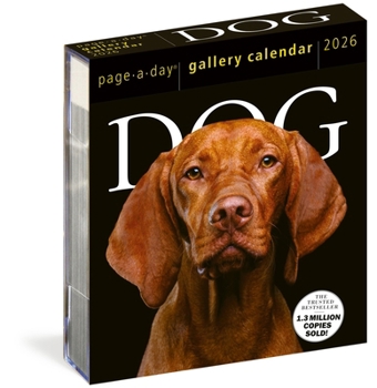 Paper Catalog Dog Page-A-Day(r) Gallery Calendar 2026: An Elegant Canine Celebration Book