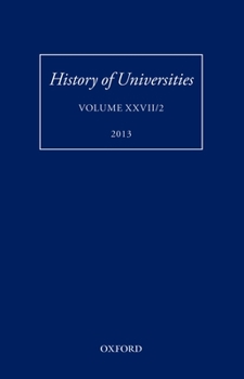 History of Universities, Volume XXVII/2