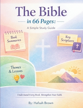 Paperback The Bible in 66 Pages [Large Print] Book