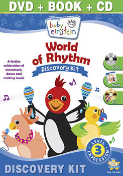 DVD Baby Einstein Discovery Kit: World of Rhythm Book