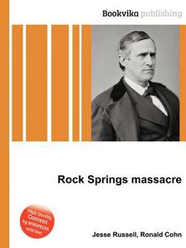 Paperback Rock Springs Massacre Book