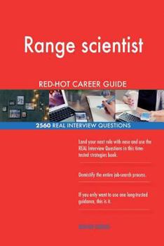 Paperback Range scientist RED-HOT Career Guide; 2560 REAL Interview Questions Book
