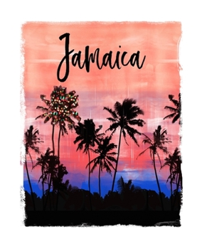 Paperback Jamaica: Jamaican Christmas Notebook With Lined Wide Ruled Paper For Taking Notes. Stylish Tropical Travel Journal Diary 7.5 x Book