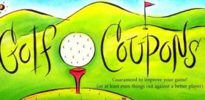 Paperback Golf Coupons Book