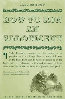 Hardcover How to Run an Allotment Book