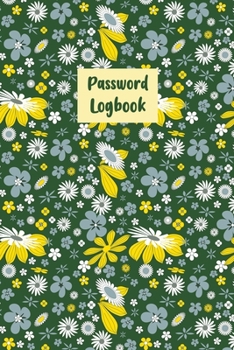 Paperback Password Logbook: Practical Password Logbook and Personal Internet Address Organizer [Large Print] Book