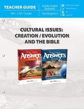 Paperback Cultural Issues (Teacher Guide): Creation/Evolution and the Bible Book