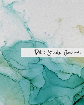 Bible Study Journal: SOAP Prompts Notebook for Women to Write in Green Inkwell